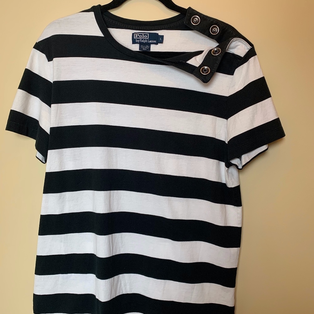 Polo Striped Top
